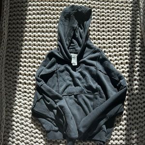 AERIE PATCHWORK HOODIE [S]
